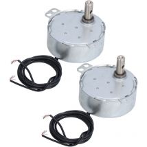 2 pièces moteur synchrone Mini 15-18R/MIN cw ccw ensemble d'accessoires de Rotation 4W AC220-240V 50TYC - Tonysa