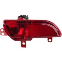 Tonysa Ensemble antibrouillard arrière gauche 6350HA remplacement de la coque rouge pour Peugeot 206+ 20092012