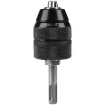 Sjlerst - tonysa Mandrin Auto-serrant Professionnel avec Adaptateur sds Mandrin Autoserrant à Fermeture Rapide Capacité 2-13 mm Mandrin de Perçage en