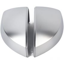 Paire de Capuchons de Protection Coque de Rétroviseur Chrome Mat pour Audi A3 S3 8V 13-18 - Tonysa