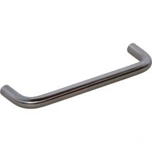 Möbelgriff Edelstahl matt gebürstet 160 mm ø 10 mm