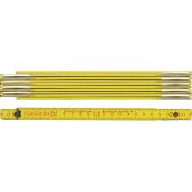 Gliedermaßstab L.1m B.16mm Mm/cm Eg Iii Buche Gelb Bmi