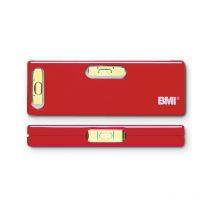 BMI - Kunstoffwasserwaage Pocket aus schlagfestem Kunsstoff, Plexiglaslibellen