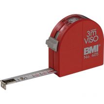 BMI - Taschenrollbandmaß viso L.3m B.16mm mm/cm eg ii pa Sichtfenster