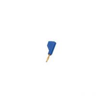 Bn27az Baril de banane 2mm Gold Post.bleu Bn27az