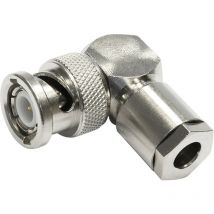 Telegärtner 100023301 100023301 BNC-Steckverbinder Stecker, gewinkelt 50 Ω 1 St.