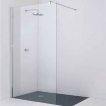 Tamanaco - Parete Doccia Walk-In da 90 cm 8PAR53 - Vetro Temperato da 8mm Reversibile