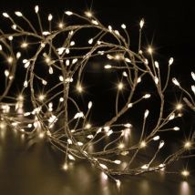 Boa lumineux extérieur 2.5m 200 led blanc chaud + transfo - Feeric lights & christmas