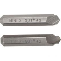 BOA - Mini x Out Screw Extractor Wood Screw Sizes No 6 - 10 minix