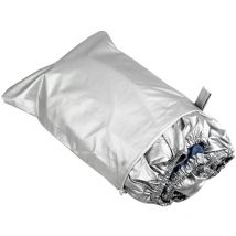 Lifcausal - Taud de bateau, yacht, argent, imperméable, réfléchissant, tissu Oxford 300D, résistant aux chocs, durable et indéchirableConvient aux