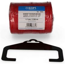 EDM - Bobina intrecciata in polipropilene 8842 200mts - rosso