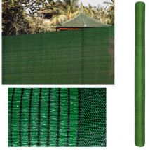 Mini Rollo Malla Ocultación 3X4M 100% Poliamida Alta Densidad 80% Ocultación Malla Sombreo Verde