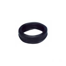 Bobine 100m Câble parallèle 2x1mm Couleur Noir K24145