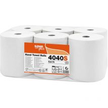 Celtex - Bobine essuie mains master autocut 2 plis blanc le colis de 6 rouleaux - cel 4040 - Essuie mains et distributeur