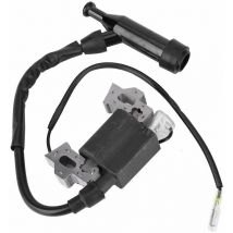 Bobine d'Allumage, Pièces de Générateur pour Générateur à Essence 168F-170F 2.5KW, Bobine d'allumage de Rechange avec Bougie d'allumage