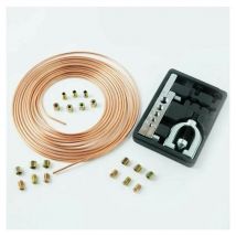 Tonchean Carter et frein,Carter et frein,Bobine de tuyau de frein - En cuivre et nickel - Avec un diamètre extérieur de , tuyau anti-rouille