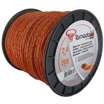 Ozaki - Bobine Fil Nylon Copolymère Tornado Alu - Longueur: 208m, Ø: 2,40mm.