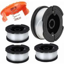 Ymyny - Bobine Fil Nylon Pièces de Rechange Coupe Bordure Black et Decker A6481 A6485 AF-100 (Longueur du Fil 9,1m Diamètre 1,65mm) (Black & Decker