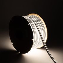Ledkia - Bobine Gaine Néon led 48V dc NFLEX6 50 Mètres IP65 Coupe tous les 5cm Blanc neutre