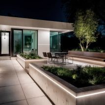 Ledkia - Bobine Gaine Néon led Flexible Dimmable 7.5W/m 220V ac 120 LED/m 50m Semi-circulaire 180° Blanc Neutre IP67 Coupe Tous les 100cm 4000K Blanc