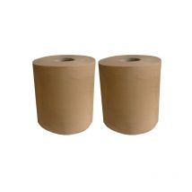 Bobine ouate d'essuyage chamois Type 1000F lot de 2 Global Hygiene