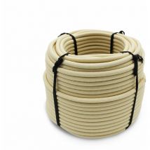Bobine, rouleau de tendeur élastique - 50 mètres x 6 mm - Beige Linxor
