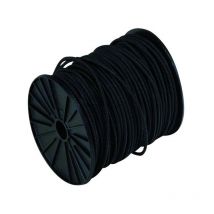 Viso - Bobine sandow gaine polyéthylène tressé Noir Ø4 - L.20m - SL402NB/120