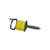 Bobineuse Corde Gris-rouge Avec 30 M De Corde 3,0mm Neon Jaune