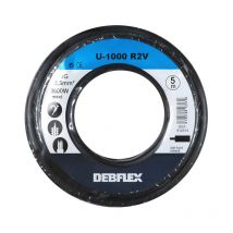 Bobinot U1000R2-V 3G2.5 MM² 5M noir - 512313 - Debflex