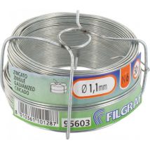 Fil zingué n° 6 - 1,10mmx50mts - 350gr