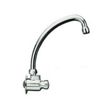 Lara - Boca Lavabo Mural Temporizada 100.25 Aru Grifería temporizada: Pulsación blando. Reglaje de tiempo