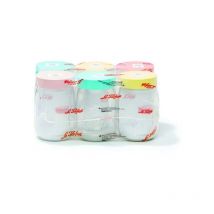 Le Parfait - Bocal à vis multicouleur x6 1 litre