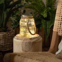 Bocal en Verre led Portable Solaire Winy 3000K Blanc chaud