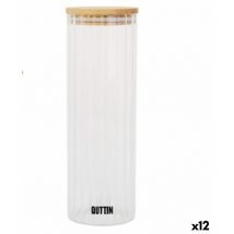 Quttin - Verre transparent 9 x 27 cm 1,4 l (12 pièces)