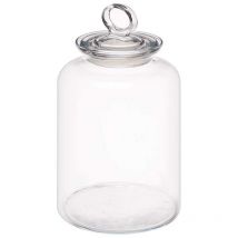 Pot de cuisine en verre silicone transparent 2,6 l