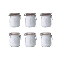 Le Parfait - Lot de 6 bocaux en verre 750ml 900506