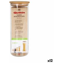 Bocal Quttin verre silicone of verre borosilicate 1.55 l 10.2 x 28 cm (12 pièces)
