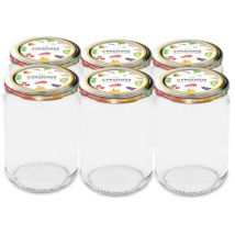 1 Bocaux Sterilisables 500 Ml Ø82 Mm Pack De 6 - Le Pratique