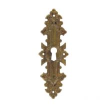 Bocchetta antich. art. 30692 MM.38X114 ottone an. Prezzo per 1 pezzo.