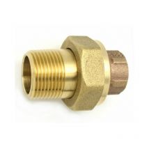 Bocchettone bronzo 3 pezzi m. a saldare 1/2 x 16