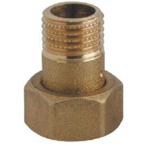 Bocchettone Con O-ring E Calotta 3/4" X 1" Giallo