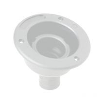 Vecam - Bocchettone acqua corto Ø35mm bianco