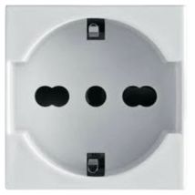 Bocchiotti presa schuko bivalente 2P+T 10/16A 250V 02810