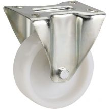 Bockrolle 80 x 30 mm, Tragkr. 100 kg Möbelrollen