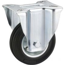 Bockrolle 200 x 50 mm, Tragkr. 210 kg Möbelrollen