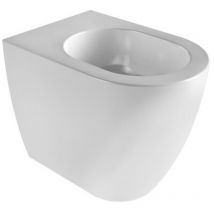 Azzurra - Stand-Bidet aus glänzender weißer Keramik, 36 x 53 cm Ceramica Comoda