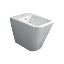 Azzurra - Stand-Bidet 36x55x42 cm aus glänzender weißer Keramik Ceramica Build