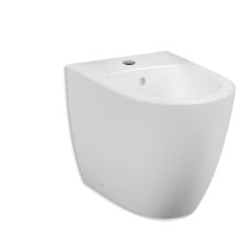 Vitra - Boden-Bidet aus mattweißer Keramik – Sento