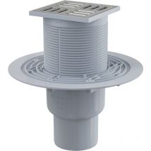 ALT - AlcaDrain APV2321 Bodenablauf mit Edelstahl Rost 105 x 105