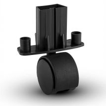 Lakeside Bodenrollen für Powerplus Teichsauger 4 Stück Zubehör Ersatz - Duramaxx